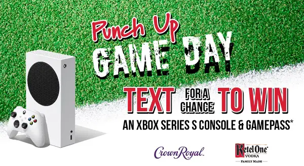 Punch Up Gameday Sweepstakes: Win Xbox Series Game Console & Free Game Passes