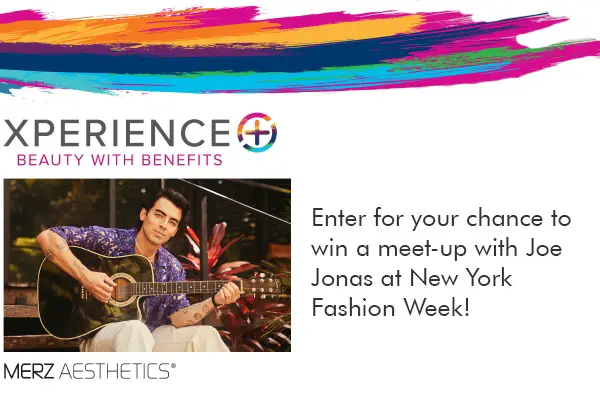 Xperience New York Fashion Week Sweepstakes: Win A Trip To NYC & Meet Joe Jonas