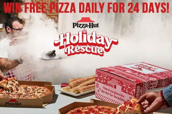 Pizza Hut Holiday Giveaway: Win Free $25 Gift Card Daily
