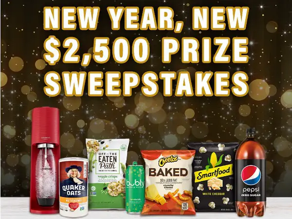 Tasty Rewards $2500 New Year Cash Giveaway
