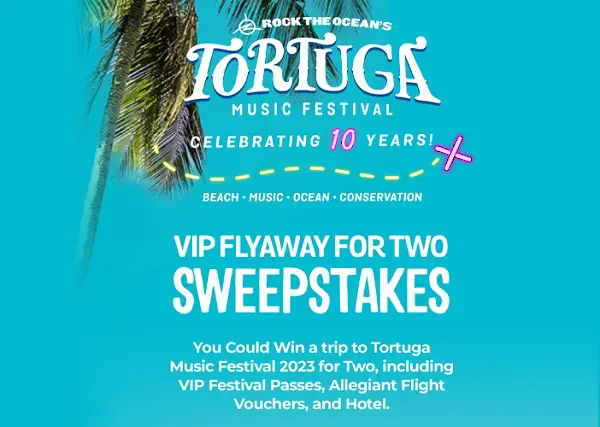 Allegiant Fort Lauderdale Festival Flyaway Giveaway: Win Free Tickets and $200 Pre-paid Card