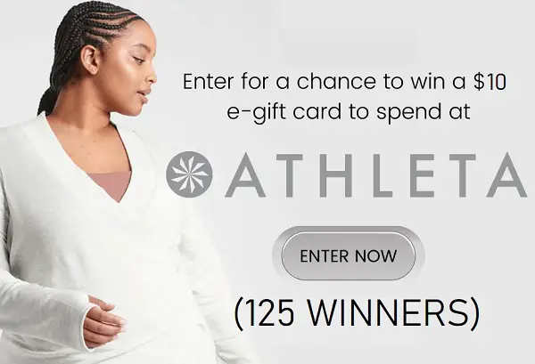 AARP $10 Athleta eGiftCard Giveaway: (125 Winners)