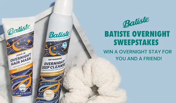 Batiste Overnight Giveaway: Win A Free Vacation