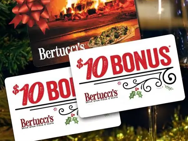 AARP $10 Bertucci's Gift Card Giveaway (125 Winners)