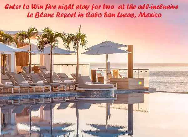 Cabo San Lucas Vacation Giveaway