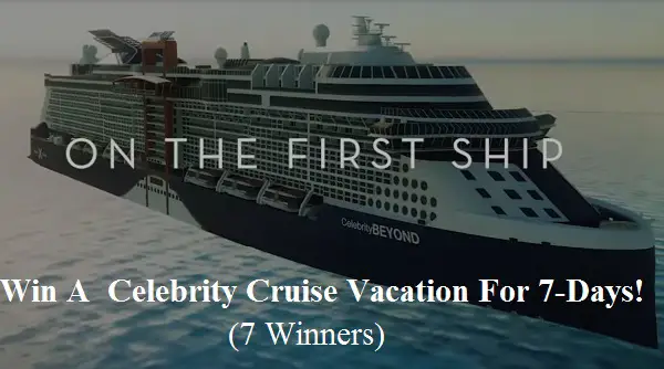 Celebrity Cruises Wonderverse Sweepstakes: Win a Cruise Vacation