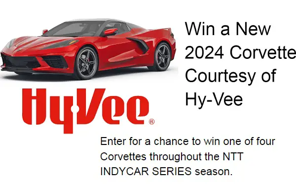 Hy-Vee Chevrolet Corvette Giveaway: Win Luxury Car & A Free Trip (4 Winners)