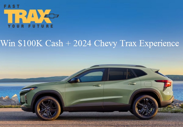 Chevy Dream Chaser Contest: Win $100K Cash & 2024 Chevy Trax SUV Rental