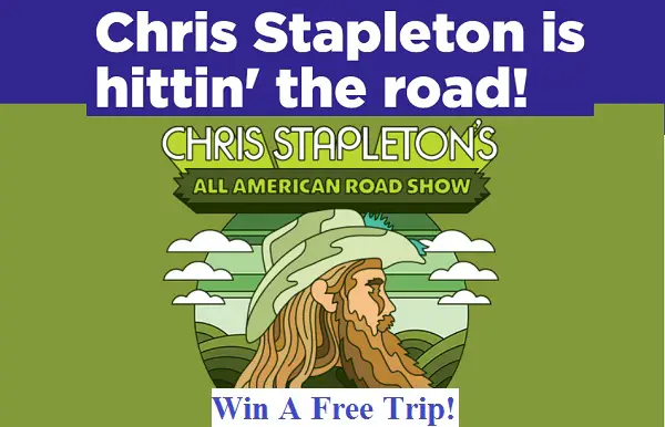 Chris Stapleton Road Show Tour Giveaway