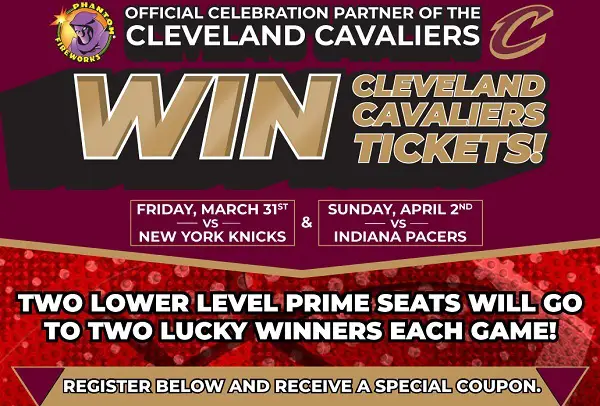 Win Free Cleveland Cavaliers Tickets Giveaway (4 Winners)!