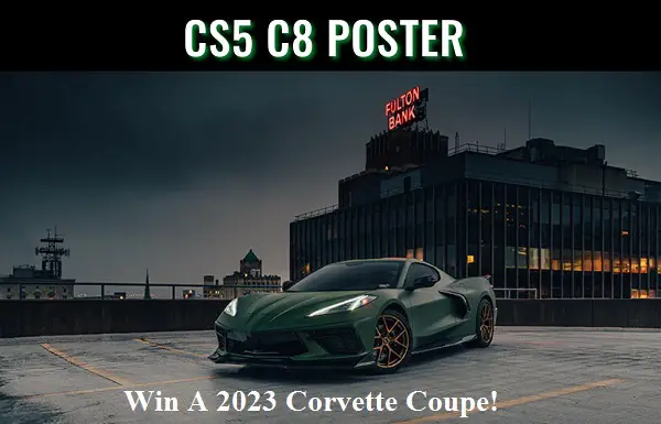 Win 2023 Corvette Sports Car Giveaway