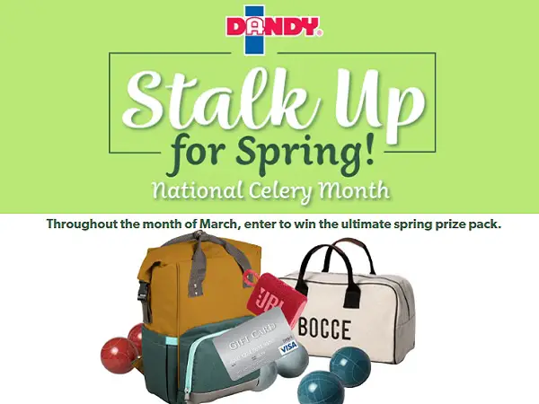 Stalk Up For Spring Giveaway: Win $1,000 VISA gift card & More