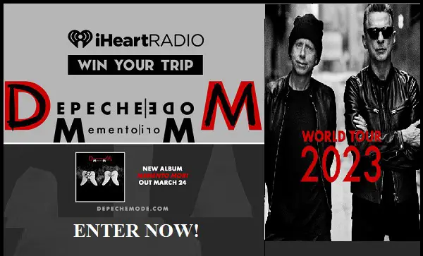 Depeche Mode Tour Giveaway: Win a Trip to Memento Mori Tour of your Choice