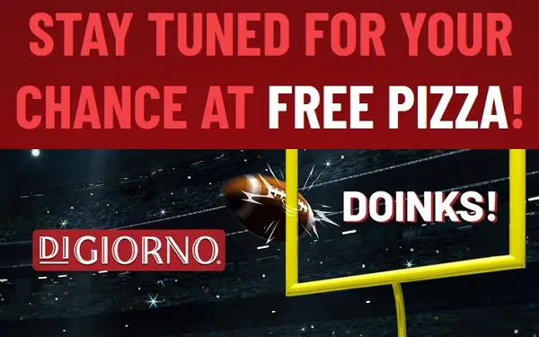 DiGiorno Doinks Sweepstakes: Win Free Pizzas (1500 Winners)
