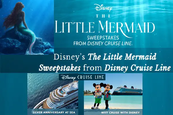 Disney Cruise Line Little Mermaid Sweepstakes: Win a Free Cruise Vacation (4 Winners)