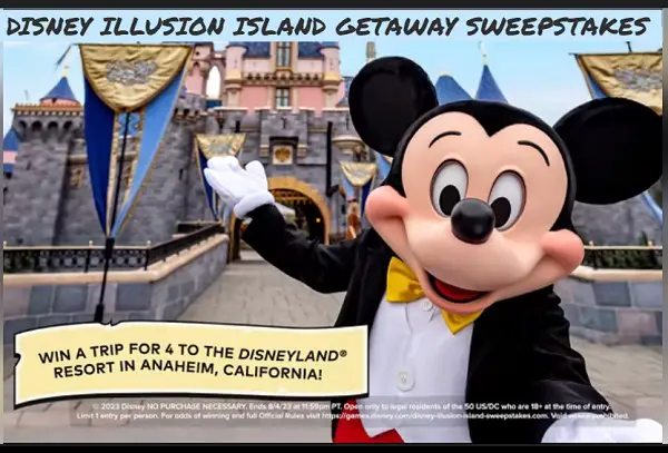 Disneyland Resort Vacation Giveaway: Win a Trip, Disney Illusion Island Video Game & More