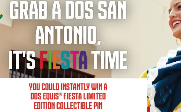 Dos Equis Fiesta San Antonio Pin Giveaway