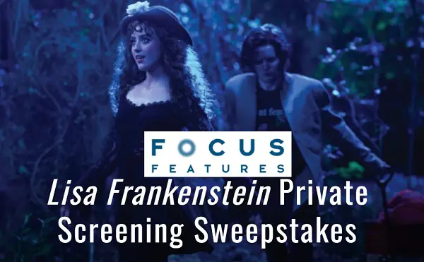 Focus Features Film Screening Giveaway: Win Lisa Frankenstein Movie Experience