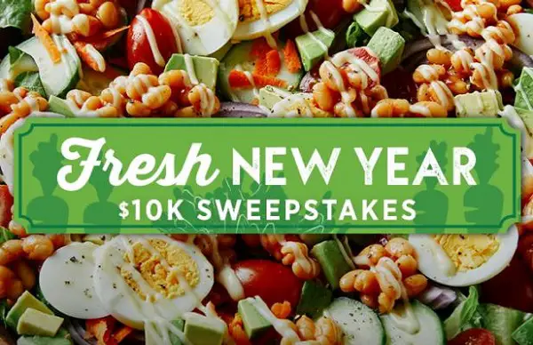 Food Network Fresh New Year Sweepstakes: Win $10000 Cash!
