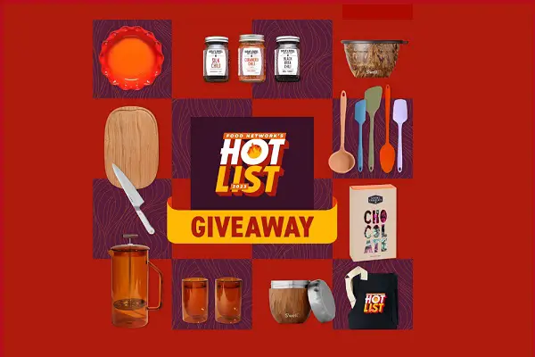 Food Network The Hot List 2023 Giveaway: Win Free Kitchen Sets (5 Winners)