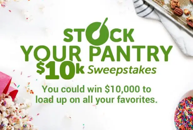 Food Network Stock Your Pantry Sweepstakes: Win $10000 Cash!