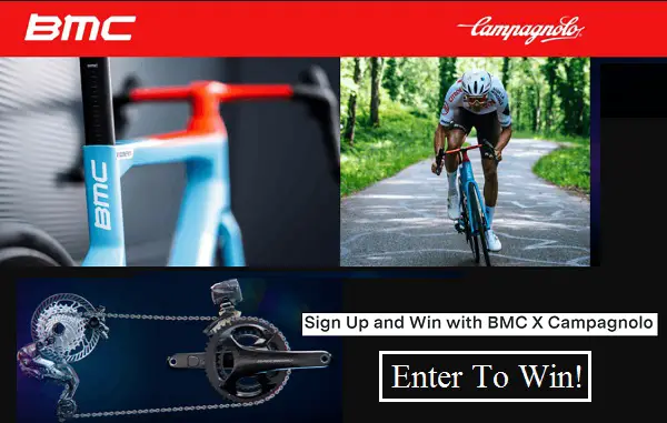 BMC & Campagnolo Free Bike Giveaway