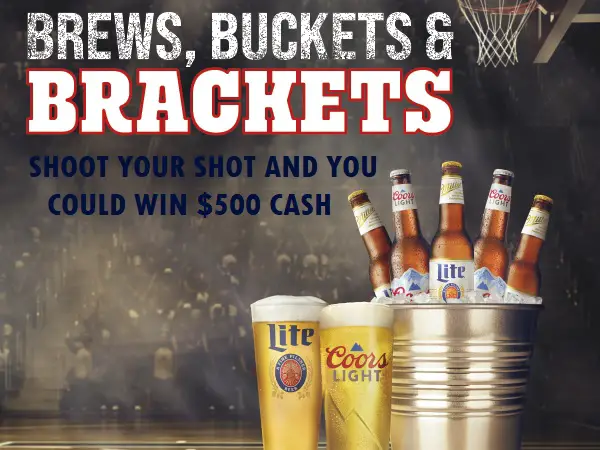 Coors Light March Hoops Fan Experience Giveaway: Win $500 Cash Prize