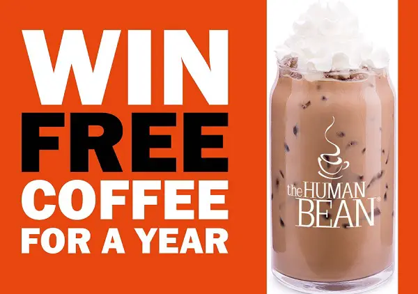 The Human Bean Free Drinks For A Year Giveaway