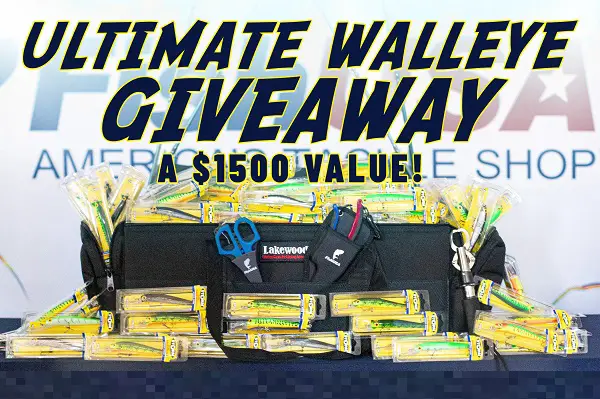Ultimate Walleye Fishing Equipment Giveaway (Worth $1,500)