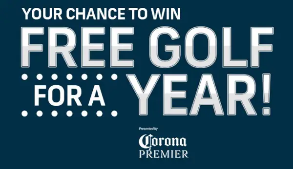 Corona Premier Golf For A Year Giveaway