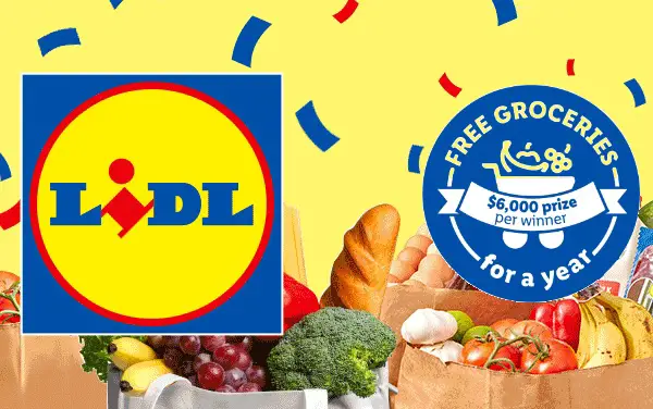 Lidl Free Groceries for a Year Giveaway (3 Winners)