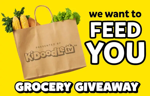 Kidoodle.TV Grocery Giveaway: Win Free Groceries for a Year (Weekly Winners)