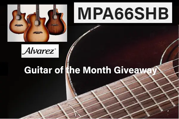 Alvarez Guitar of the Month Giveaway: Win Free Guitar