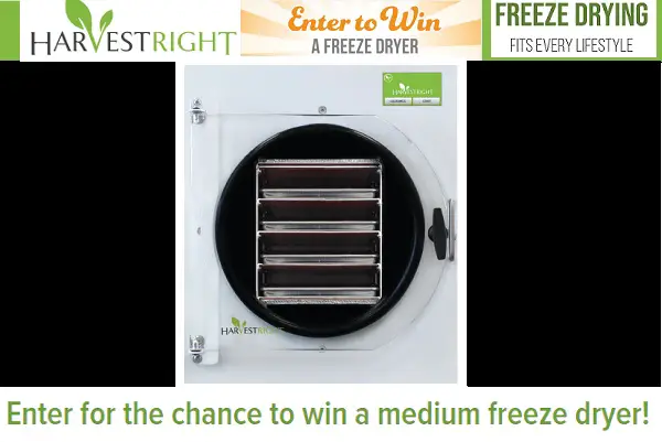 Free Home Freeze Dryer Giveaway