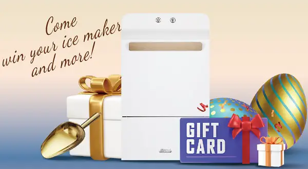 Gevi Household Easter Giveaway: Win $549 Nugget Ice Maker and Amazon Gift Cards (13 winners)