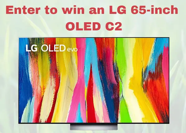 LG Electronics Giveaway: Win Free 65-inch OLED TV