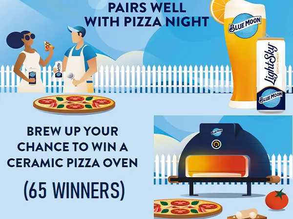 Blue Moon Pizza Oven Giveaway: Win Free Pizza Oven (65 Winners)