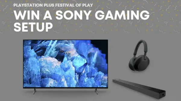 Playstation Plus Festival Giveaway: Win A Sony Gaming Setup