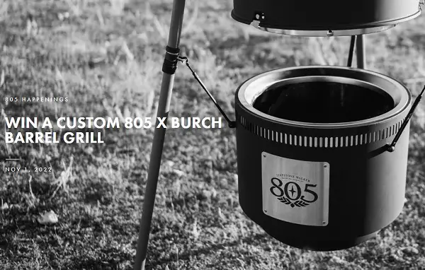 805 Tailgater Grill Giveaway: Win Burch Barrel Grill Set