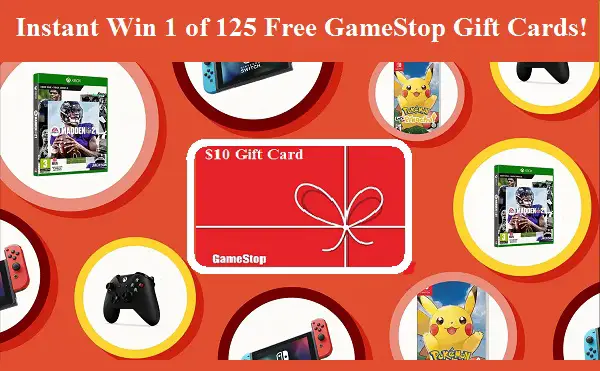 AARP Rewards Instant Win $10 Free GameStop Gift Cards (125 Winners)