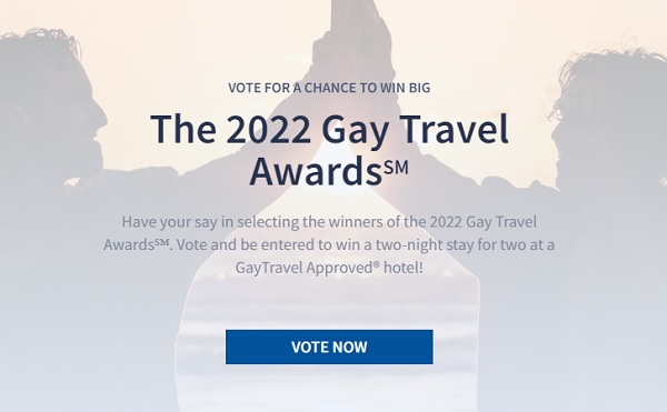 Gay Travel Awards Giveaway: Win Free Vacation