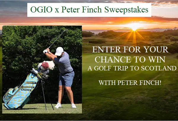 OGIO Golf Trip Giveaway: Win a Trip to Scotland with Peter Finch