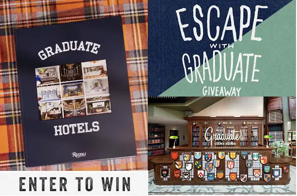 Escape With Graduate Giveaway: Win Vacation at Graduate Cambridge