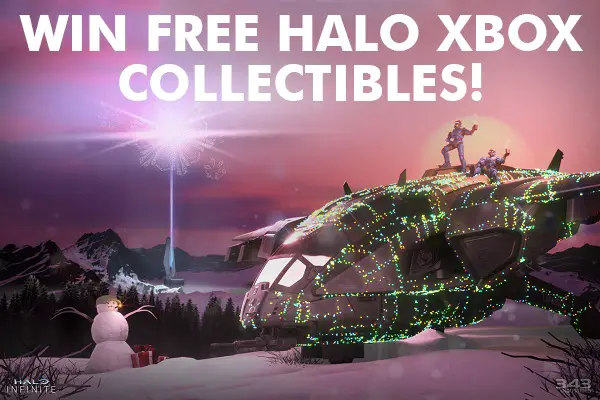 Halo Infinite Holiday Sweepstakes: Win Free Xbox Toys & Collectibles (15 Winners)