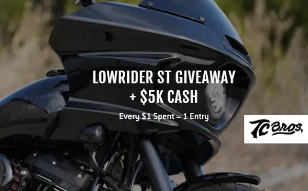 Harley-Davidson Motorcycle Giveaway: Win a 2023 Lowrider ST