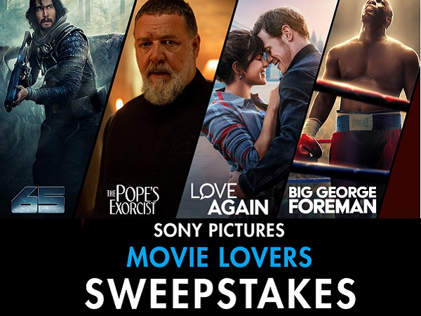 Sony Pictures Movie Lovers Giveaway: Win Home Theater System & More