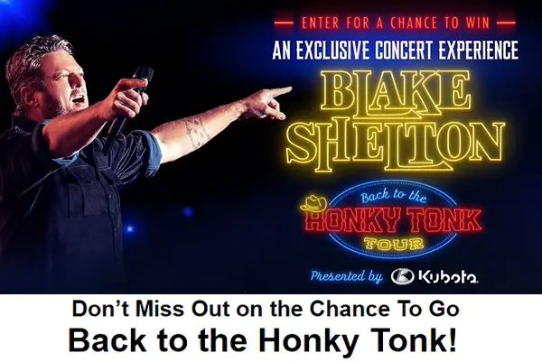 Honky Tonk Concert Ticket Giveaway: Win Free Trips, Gift Cards & More