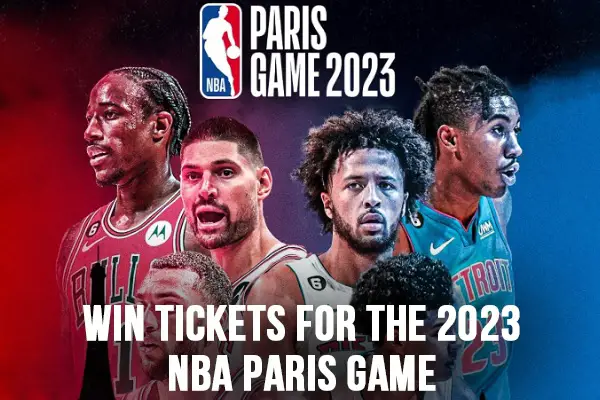 NBA Paris Game 2023 Sweepstakes (3 Winners)