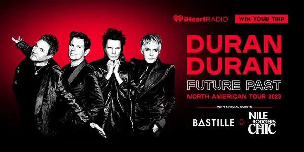 Trip To See Duran Duran's FUTURE PAST Tour Giveaway: Win Concert Tickets & More!