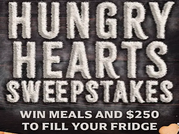 INSP’s Hungry Hearts Sweepstakes: Win Free Meal and $250 Visa Gift Card